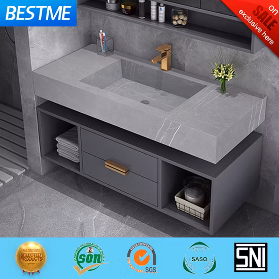 Guangdong Fatctoy ODM LED Smart Mirror Индивидуальный размер Цветной умывальник Ванная комната Туалетный столик (BY